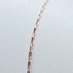 14k rose gold-filled permanent jewelry chain